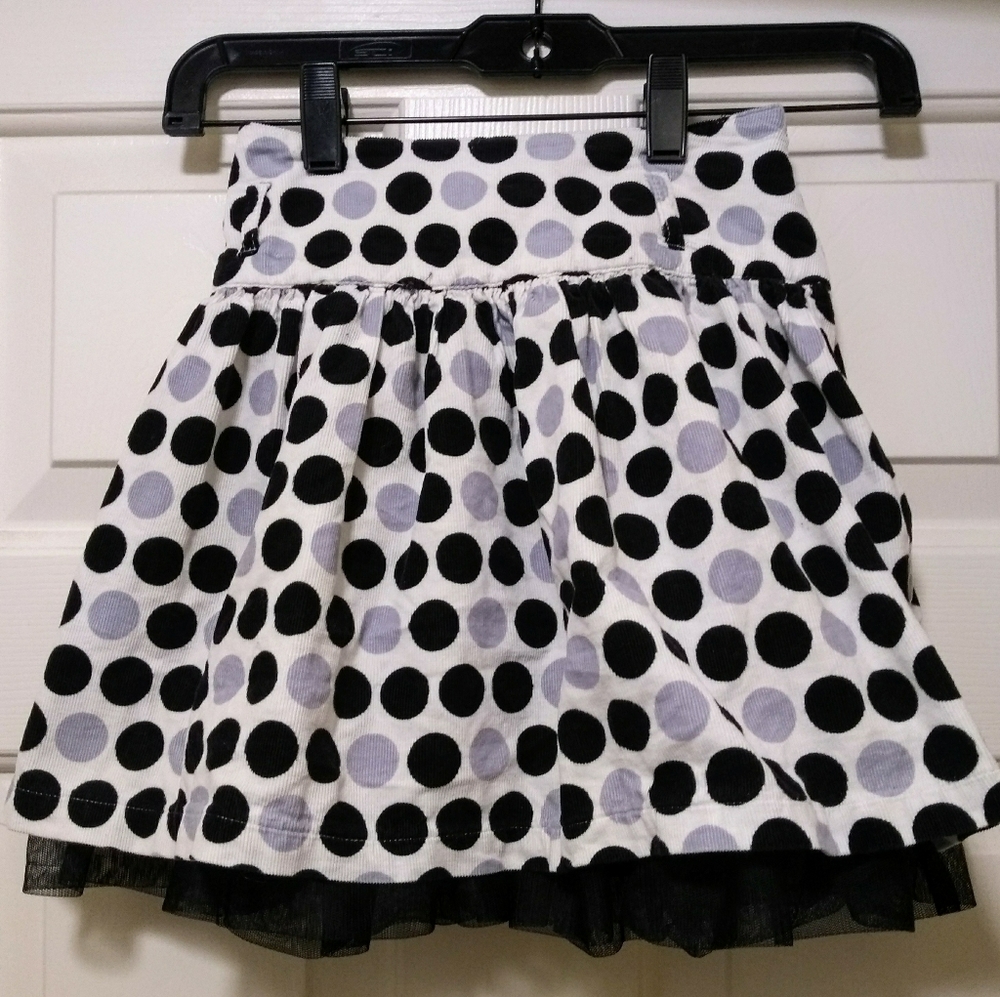 Girl's Size 8 | Polkadot Skirt